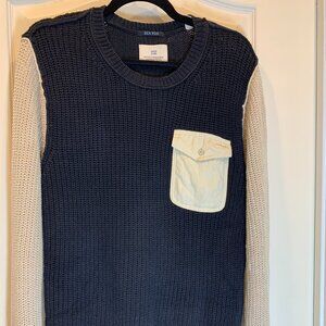 Scotch & Soda “Sea You” Sweater  Large Casual Nautical Crewneck